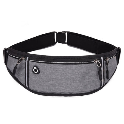 MOLOO-Hardloop-Heupband-Voor-Joggen-Grijs-Gym-Telefoonhouder-Sport-Heuptas