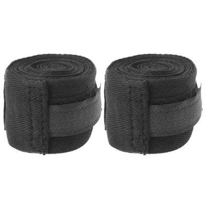 MOLOO-Kick-Boksen-Bandage-Zwart-MMA-Taekwondo-Hand-handschoenen-Wraps-Bokspads