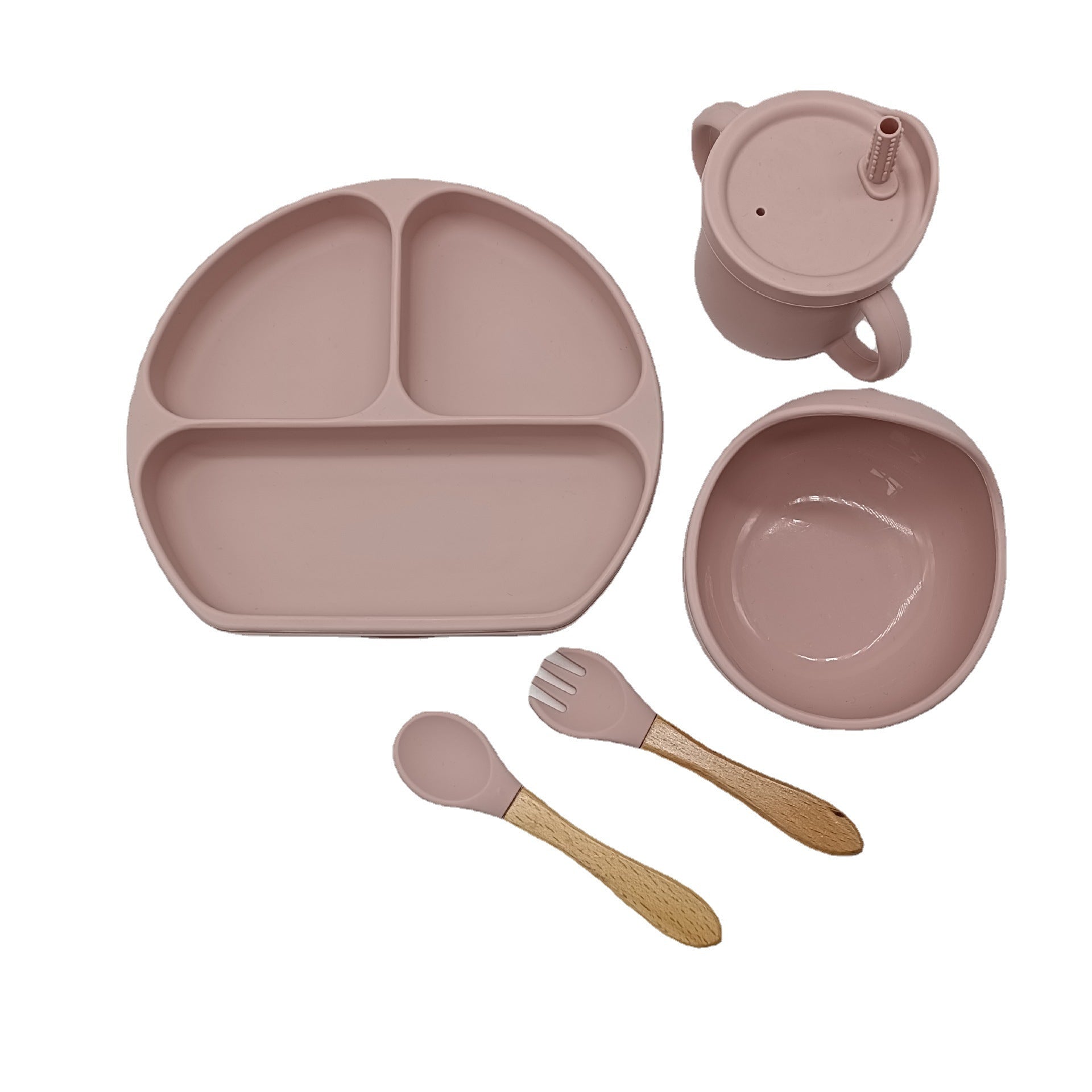 MOLOO-Kinderbestek-set-11-Stuks-Met-Eigen-Naam-Bruin