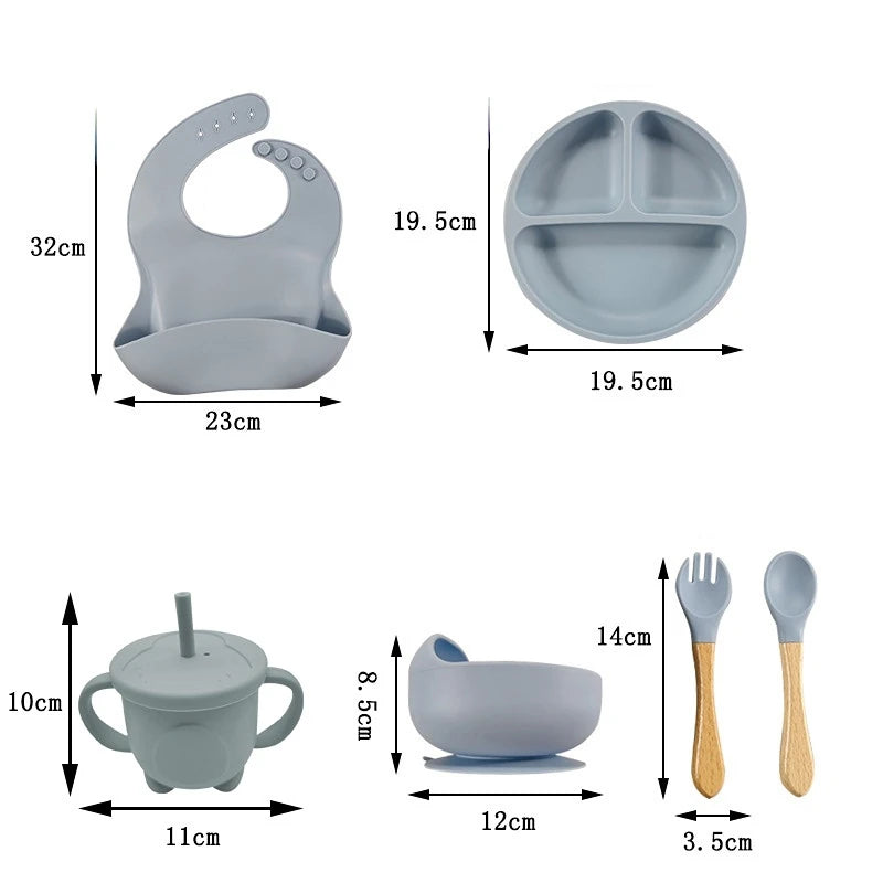 MOLOO-Kinderbestek-set-11-Stuks-Met-Eigen-Naam-Grijs
