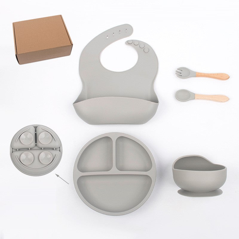 MOLOO-Kinderbestek-set-11-Stuks-Met-Eigen-Naam-Grijs