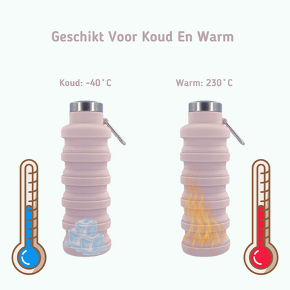 MOLOO-Opvouwbare-Drinkfles-Roze-Waterfles-500-ML-Sportfles-Bidon