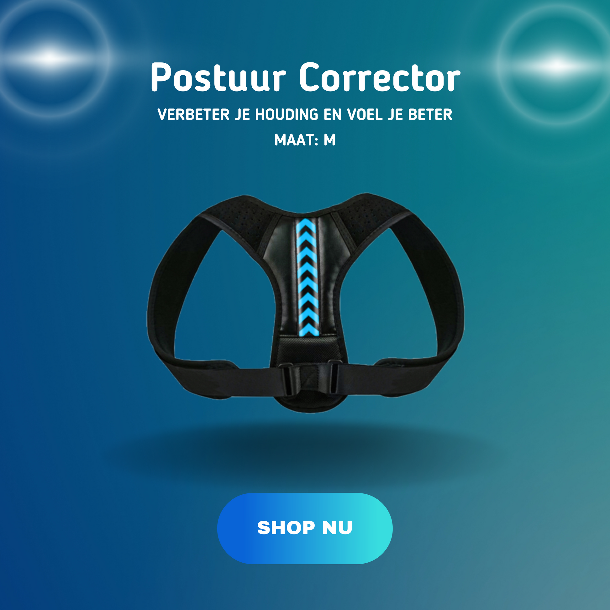 MOLOO-Postuur-Corrector-Blauw-S-Houding-Correctie-Medische-Houding-Corrector