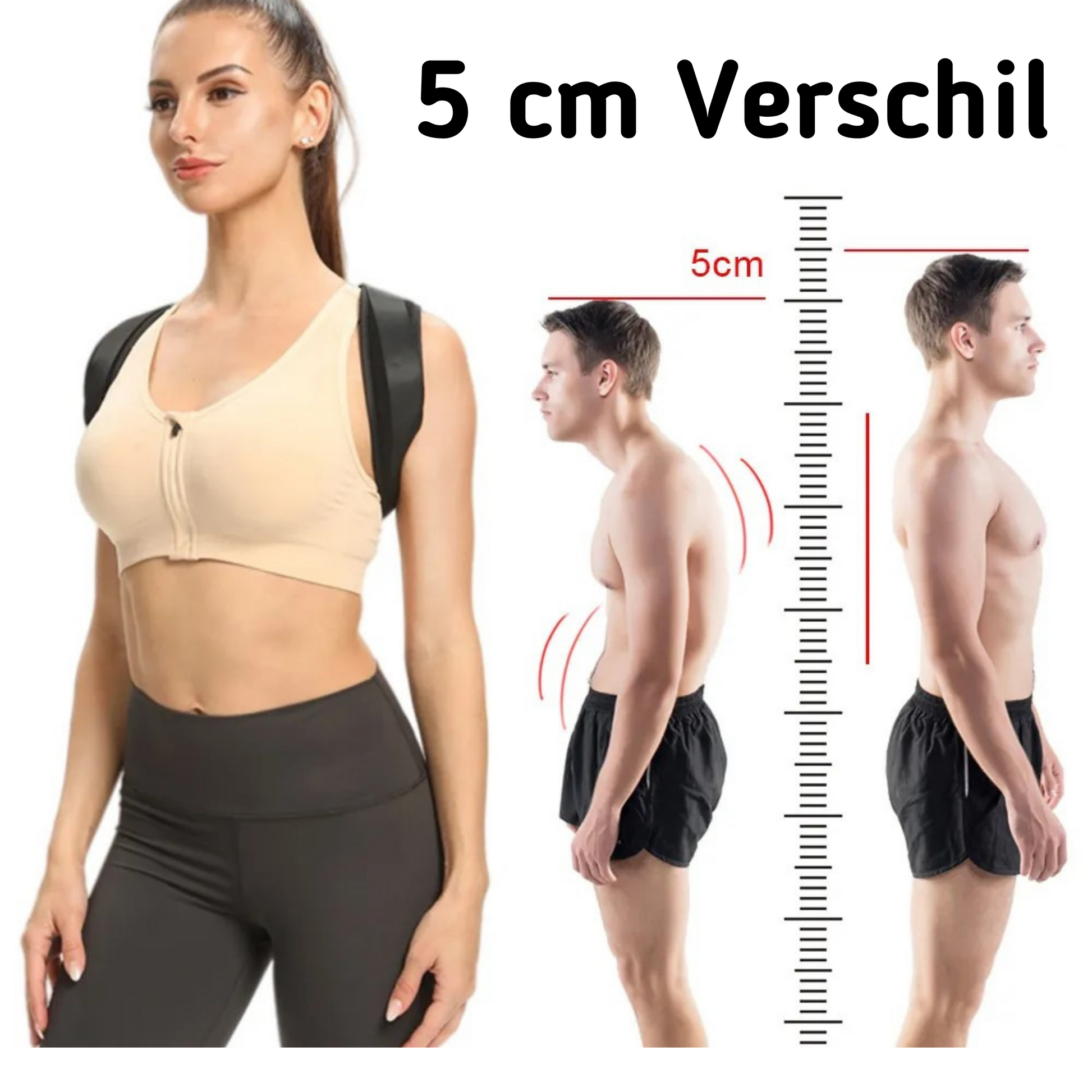     MOLOO-Postuur-Corrector-Grijs-L-Houding-Correctie-Medische-Houding-Corrector