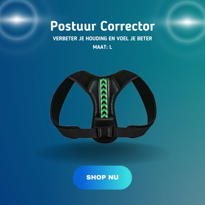MOLOO-Postuur-Corrector-Groen-L-Houding-Correctie-Medische-Houding-Corrector