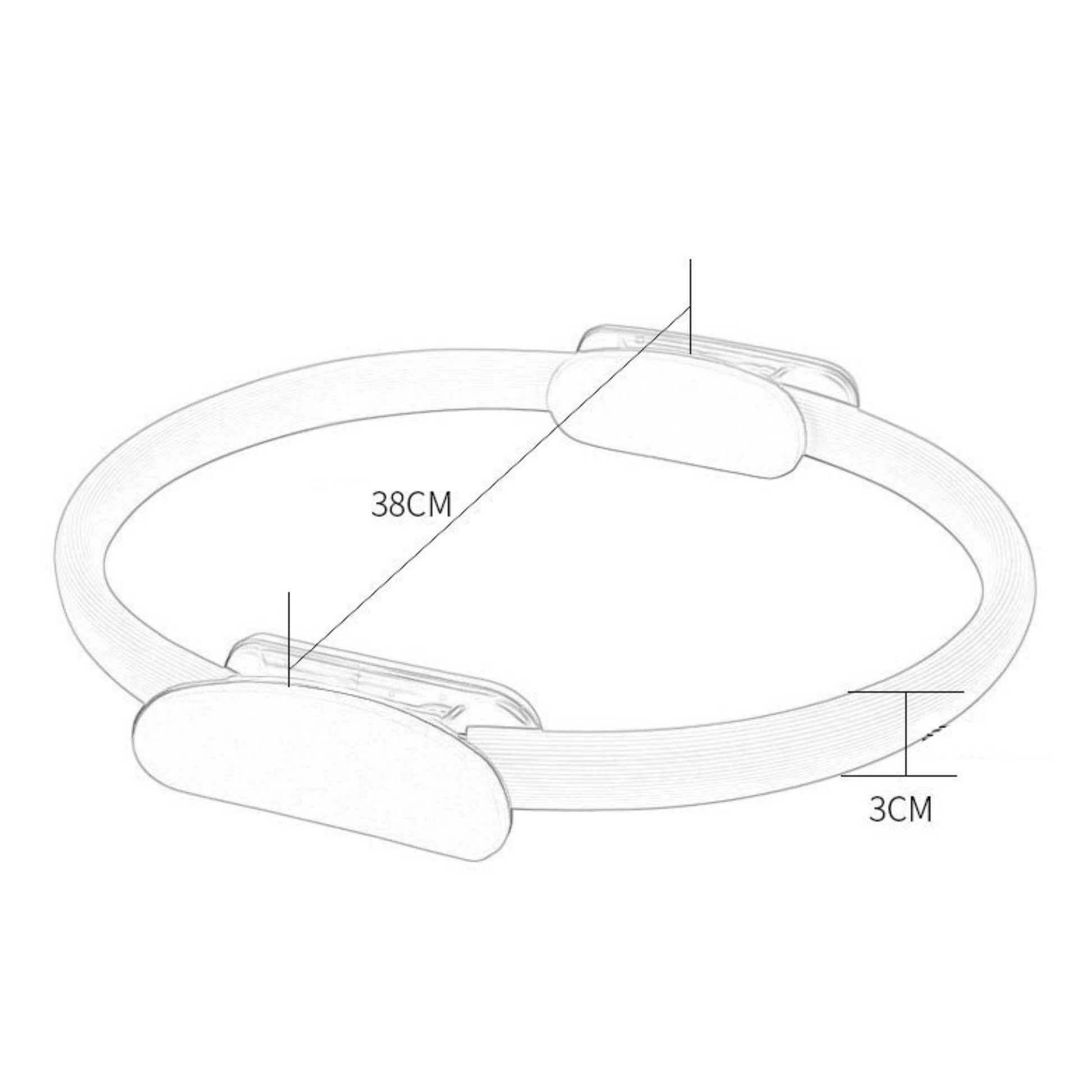 MOLOO-Resistance-Band-Paars-Pilates-Ring-Yoga-Fitness-Ring-Full-Body-Workout