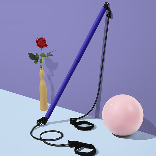 MOLOO-Resistance-Bar-Blauw-Fitness-Elastiek-Pilates-Bar-Thuis-Sporten-Full-Body