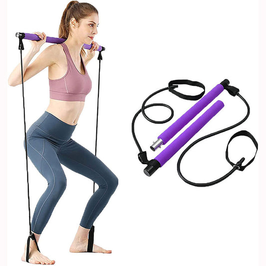 MOLOO-Resistance-Bar-Paars-Fitness-Elastiek-Pilates-Bar-Thuis-Sporten-Full-Body