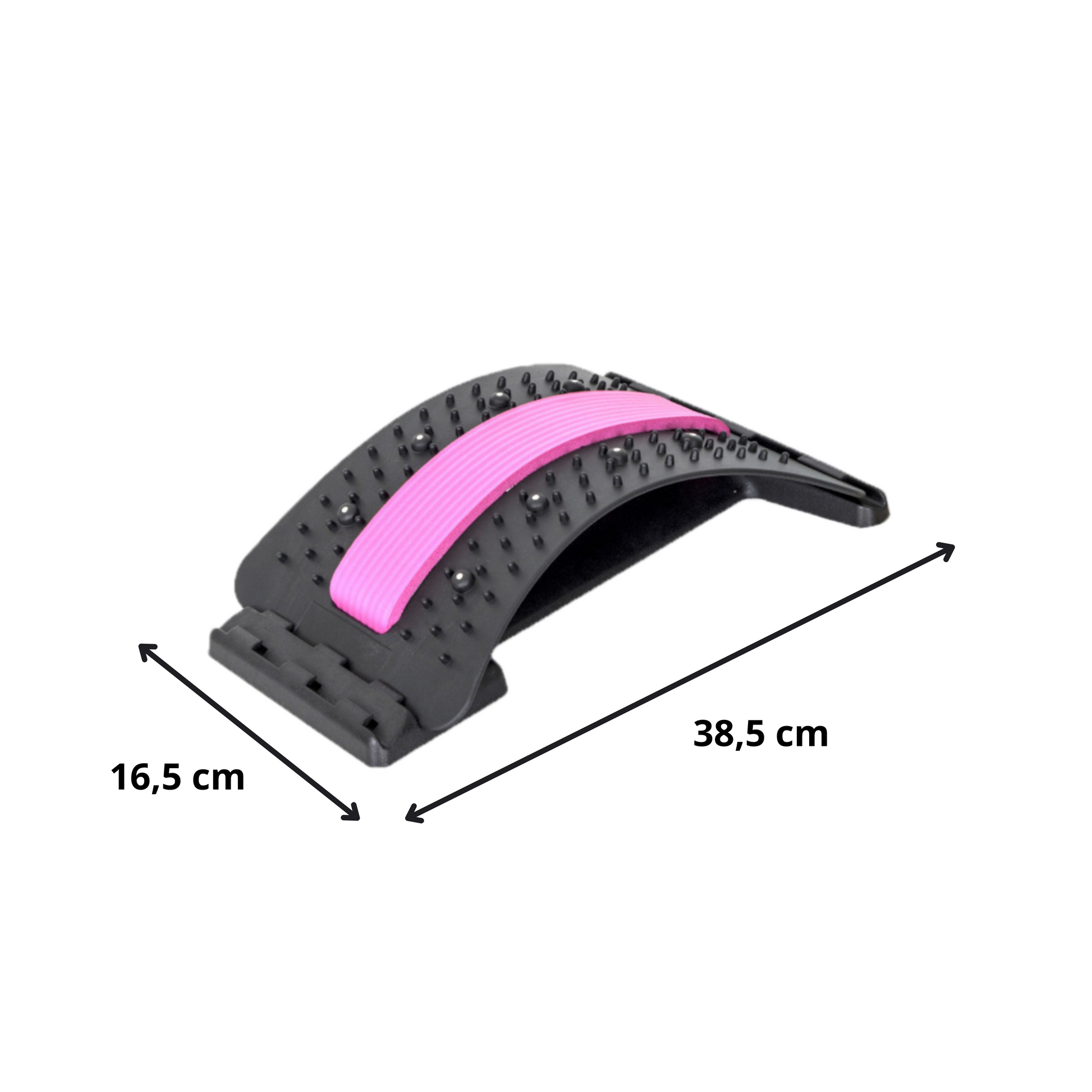 MOLOO-Rugstretcher-Roze-Backstretcher-Rugmat-Accupuntuur