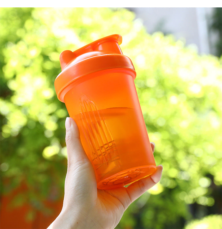 MOLOO-Shakebeker-Oranje-Proteine-Beker-Waterfles-Drinkfles-Sportbeker-400ml