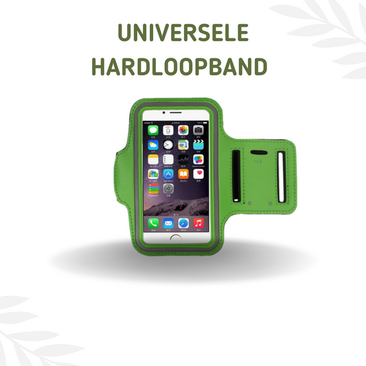 MOLOO-Universele-Smartphone-Armband-Groen-Hardloopband-Sportarmbanden-Reflecterend