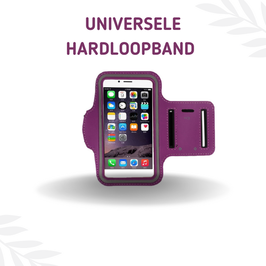 MOLOO-Universele-Smartphone-Armband-Paars-Hardloopband-Sportarmbanden-Reflecterend