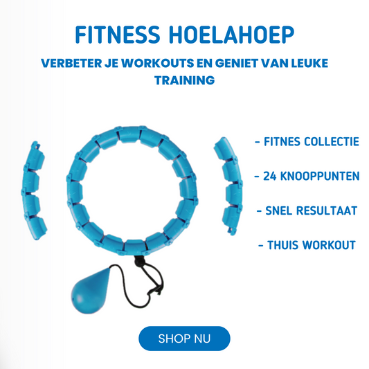 MOLOO-Verstelbare-Fitness-Hoelahoep-Met-Gewicht-Blauw-Sport-Hoepel-24-Punten