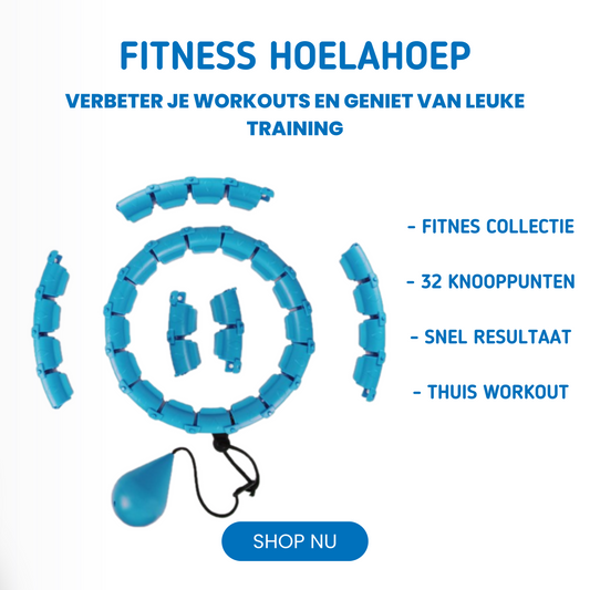 MOLOO-Verstelbare-Fitness-Hoelahoep-Met-Gewicht-Blauw-Sport-Hoepel-32-Punten