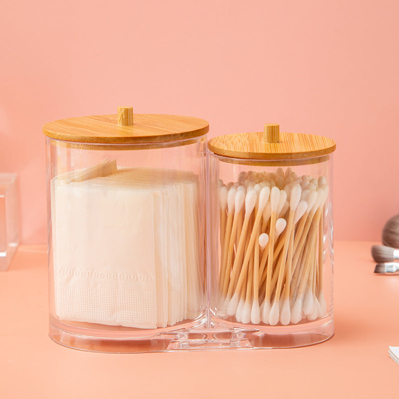 MOLOO-Wattenstaafje-Bamboe-Badkamer-Organiser-Houder-Badkamer-Accessoires