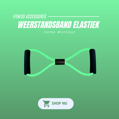 MOLOO-Weerstandsband-Groen-Fitness-Elastiek-Trainingsbanden-Home-Workout