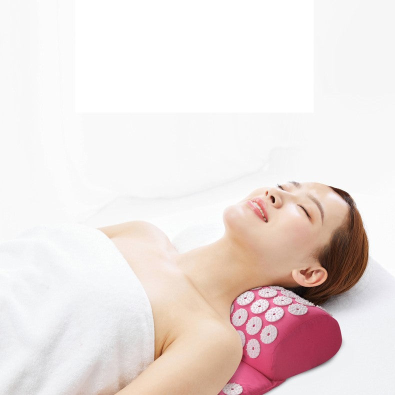 Yoga Spijkermat Met Kussen Blauw Acupressuur Mat Meditatie Spijkerbed Massage