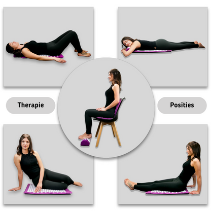 MOLOO-Yoga-Spijkermat-Met-Kussen-Blauw-Acupressuur-Mat-Meditatie-Spijkerbed-Massage