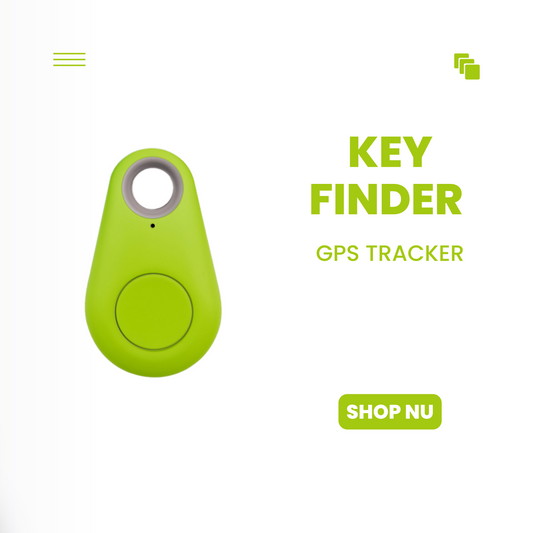    MOLOO-iTag-Key-Finder-Groen-GPS-Tracker-Hond-GPS-Sleutelhanger-Bagage-Tracker