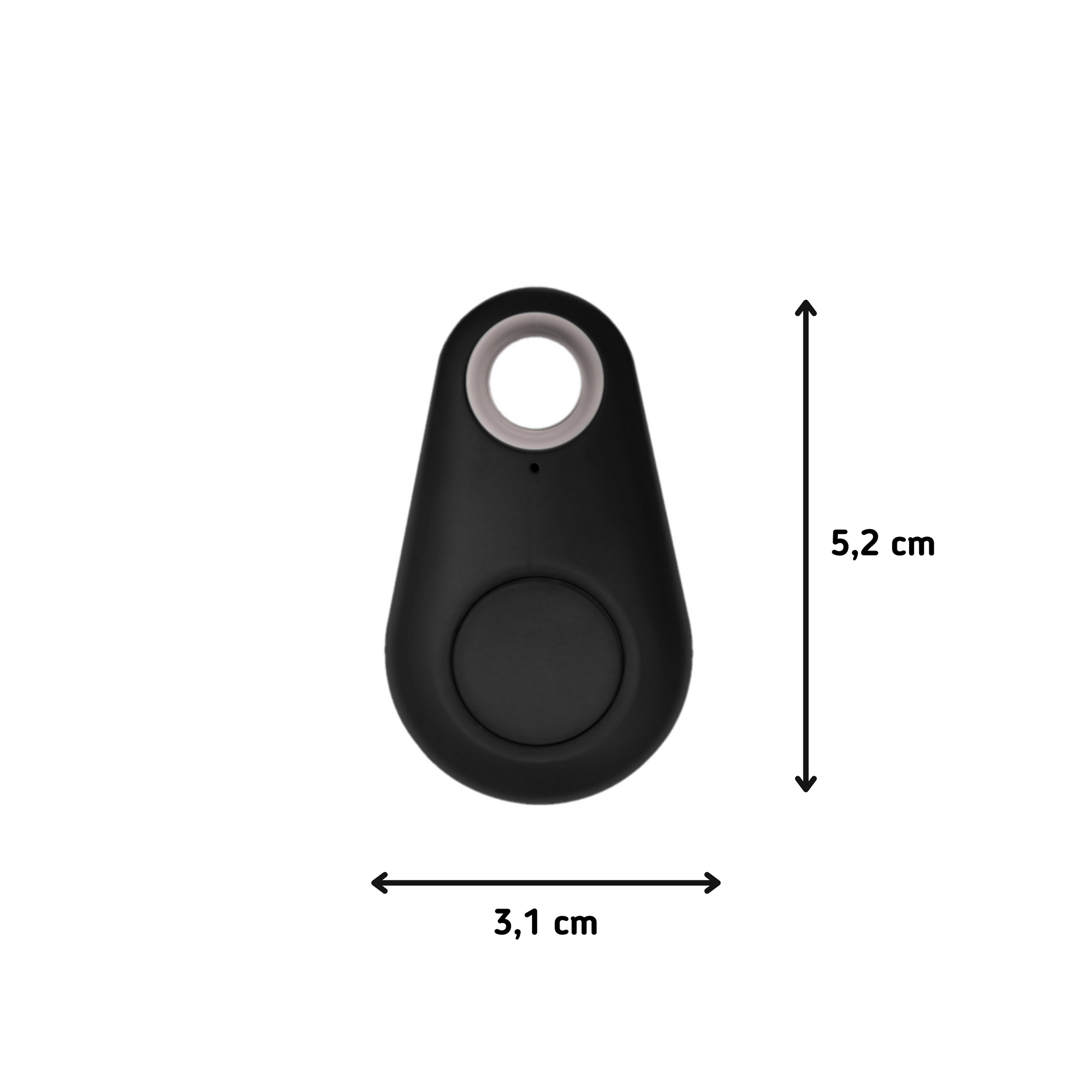 MOLOO-iTag-Key-Finder-Zwart-GPS-Tracker-Hond-GPS-Sleutelhanger-Bagage-Tracker