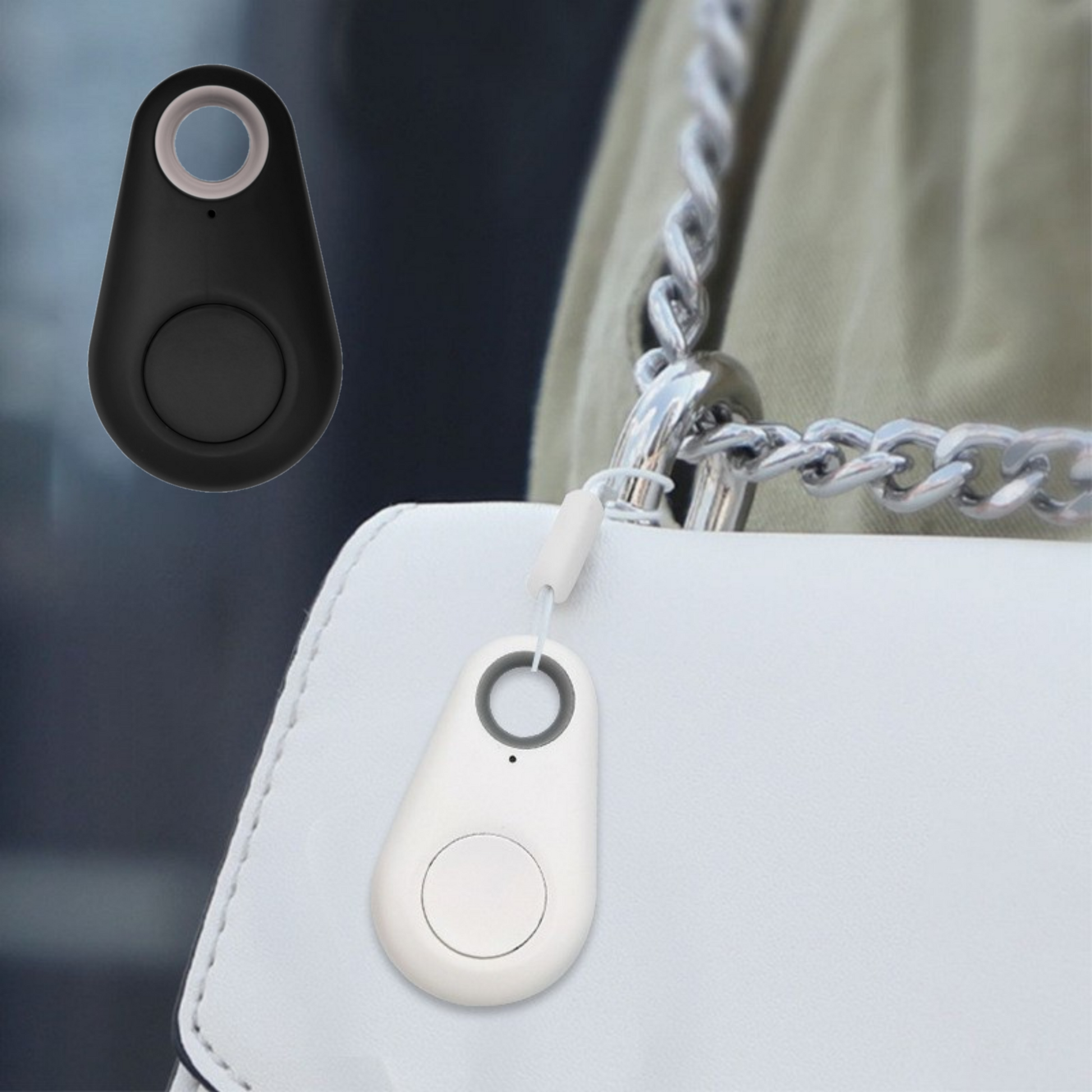 MOLOO-iTag-Key-Finder-Zwart-GPS-Tracker-Hond-GPS-Sleutelhanger-Bagage-Tracker
