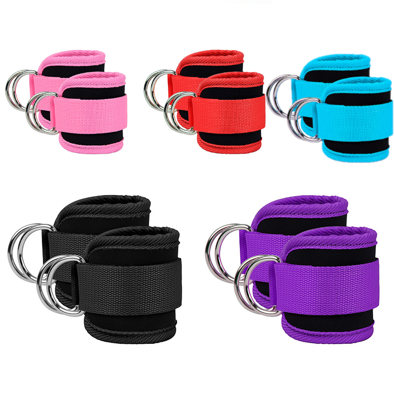 MOLOO-Ankle-Strap-Blauw-Fitness-Enkel-strap-Enkelband-Kickbacks-Ankle-Cuff-Strap