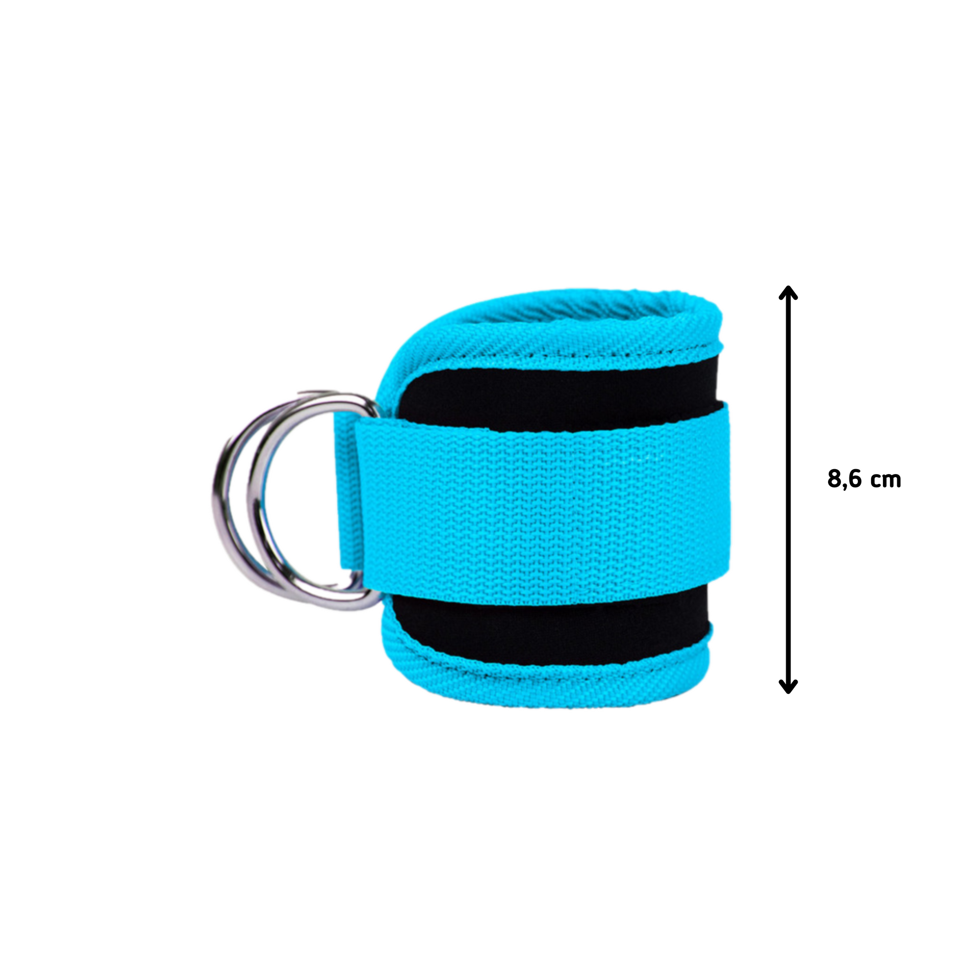 MOLOO-Ankle-Strap-Blauw-Fitness-Enkel-strap-Enkelband-Kickbacks-Ankle-Cuff-Strap