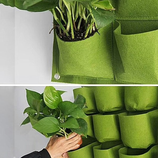 syiyunran Aardbei plantenzak planten - groen, 1 x zak kweekzak plantenzak met handgrepen hangende aardbeien plantenzakken met aanbouwzakken voor groenten bloemen syiyunran Aardbei plantenzak planten - groen, 1 x zak kweekzak plantenzak met handgrepen hangende aardbeien plantenzakken met aanbouwzakken voor groenten bloemen