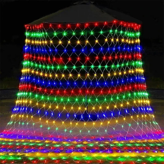Grote licht slinger buiten – Perfect voor tuinfeesten