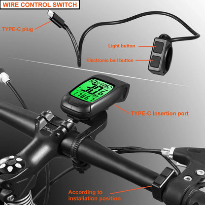 Fietslamp met lichtsensor en automatische activatie