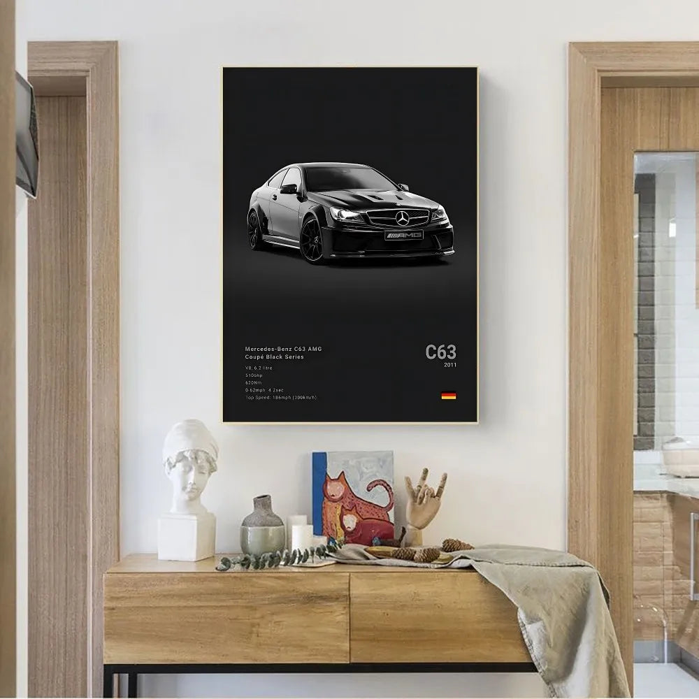 Poster met quote in sierlijke letters