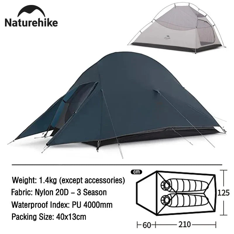 Action pop-up tent compact model – Past in elke rugzak