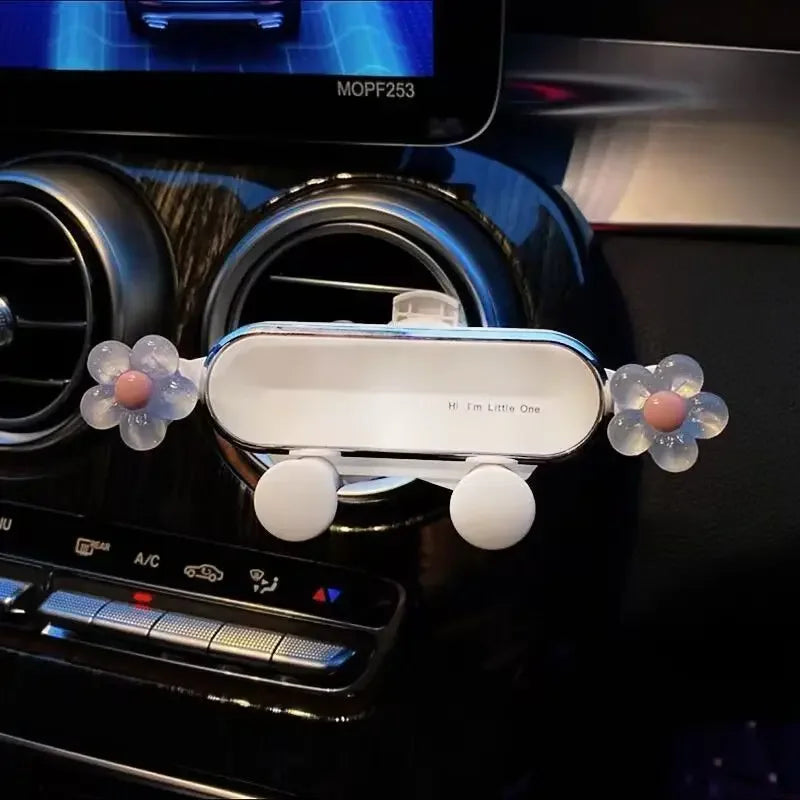 Compacte telefoonhouder auto – Minimalistisch en efficiënt