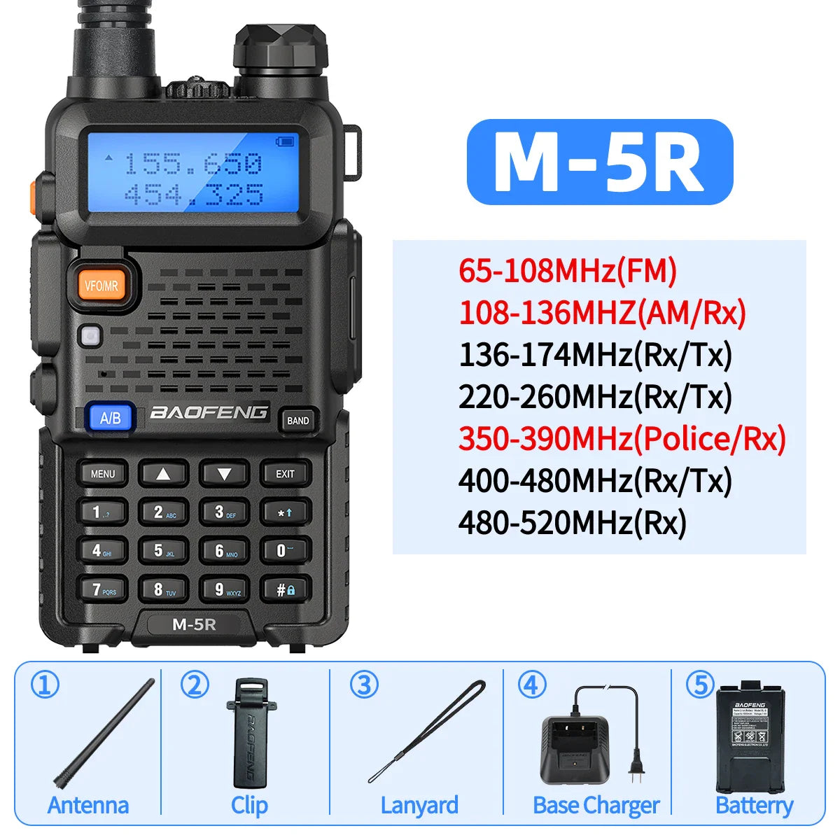 Walkie talkie voor kinderen vanaf 4 jaar