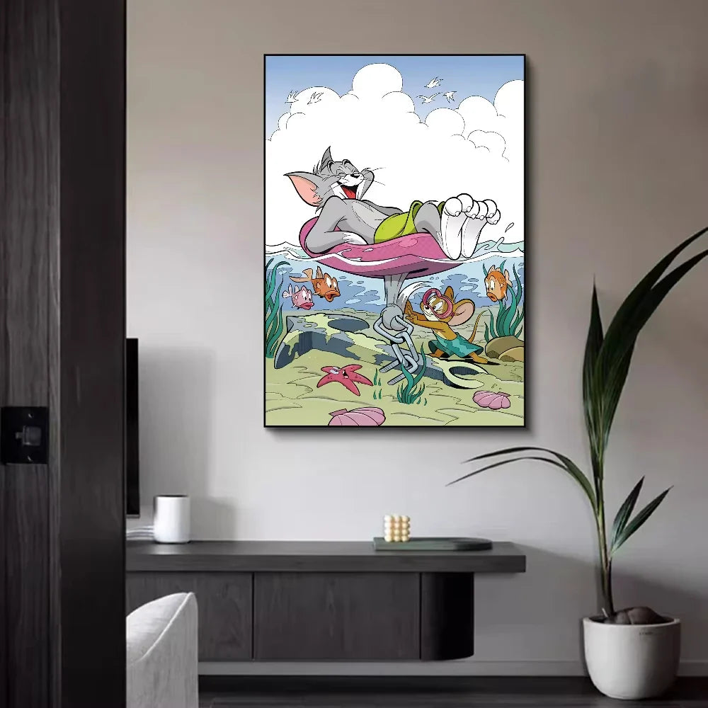 Kinderkamer poster met ruimte en planeten