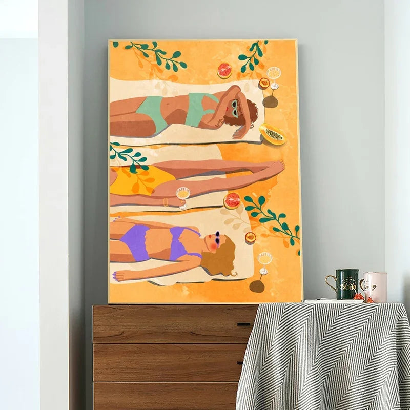 Poster van natuur en bergen