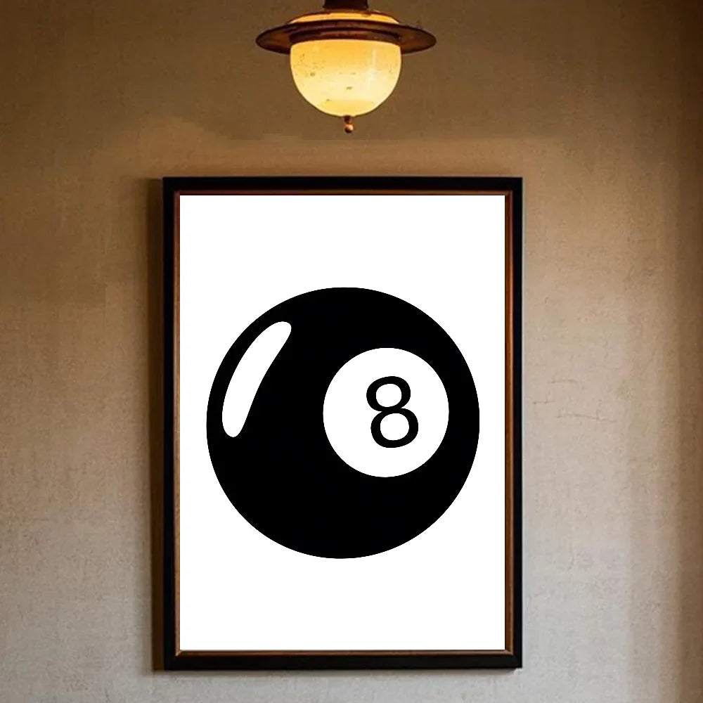 Poster met dieren in zachte kleuren