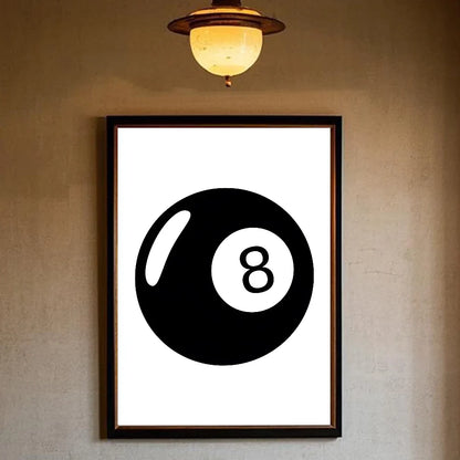 Poster met dieren in zachte kleuren