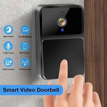 Slimme video deurbel zonder installatie