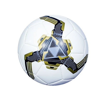 Voetbal met duurzame rubberen afwerking