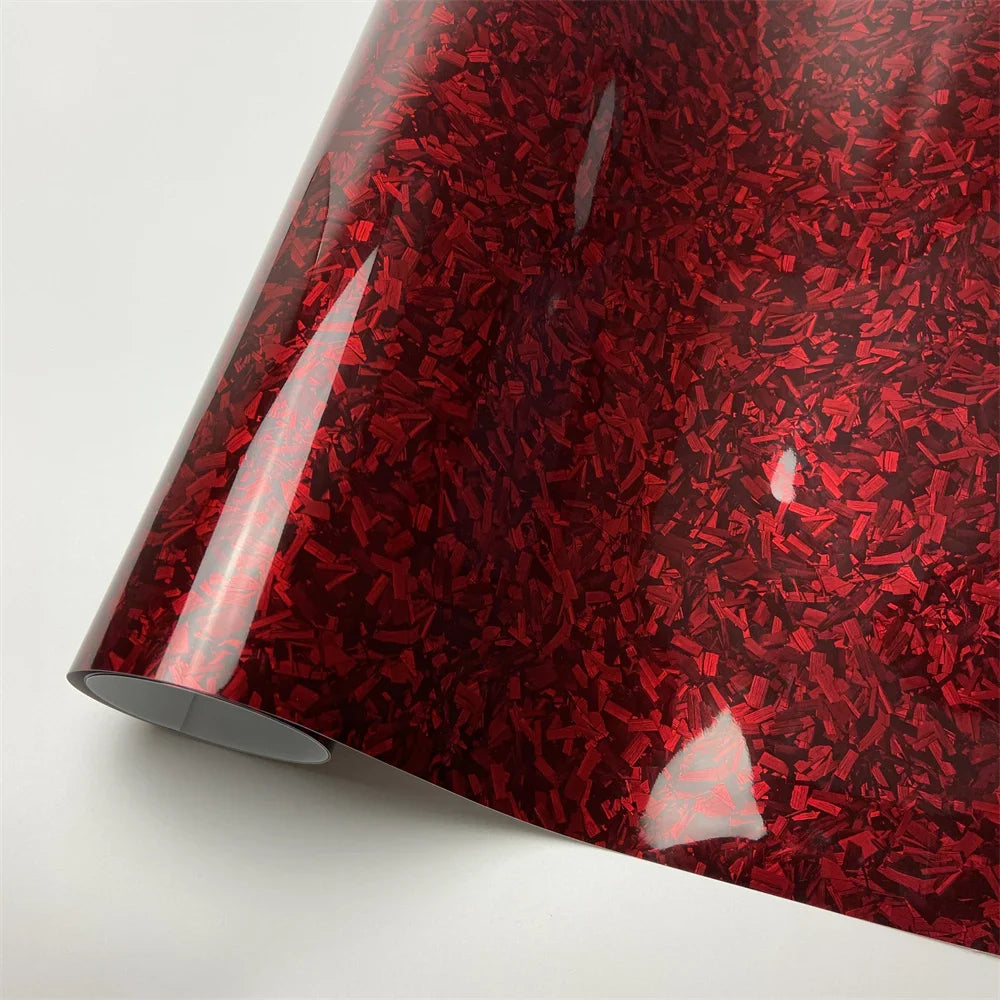 Auto stickers - Rood Carbon Design voor een Unieke Look
