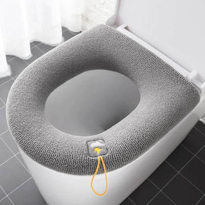 Toilet bril wit met rubber dopjes – Antislip