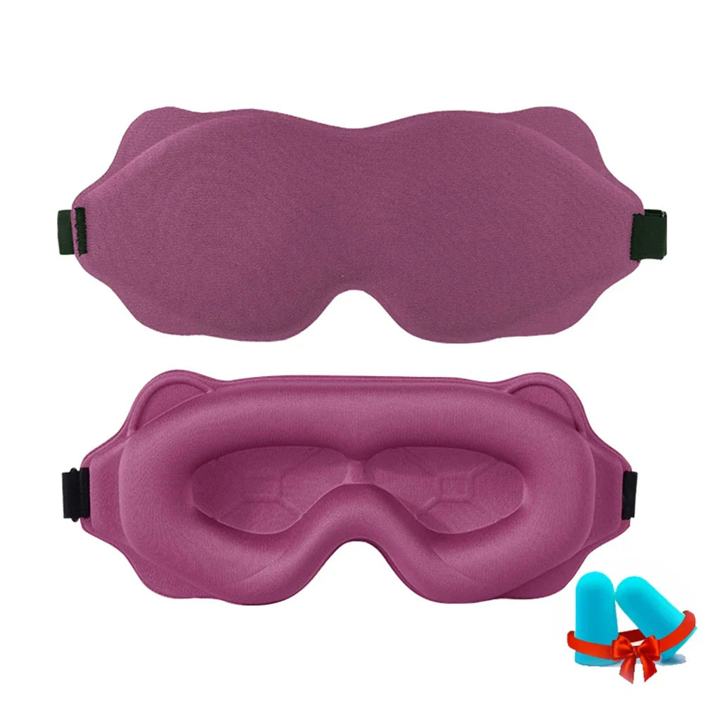 Slaapmasker met ergonomische pasvorm