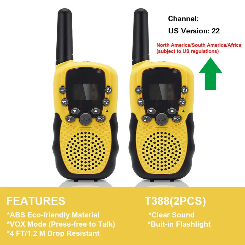 Walkie talkie kinderen met dierenprint
