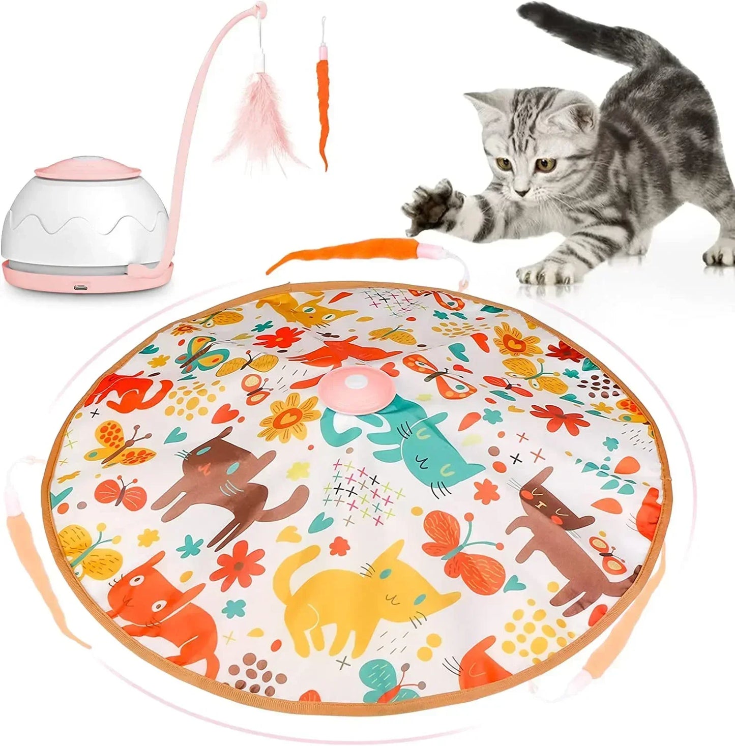 Kattenspeeltje met zuignap – Blijft stevig op zijn plek