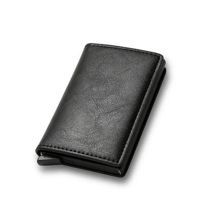 Portemonnee heren leer met contrasterende stiksels – Stoere look