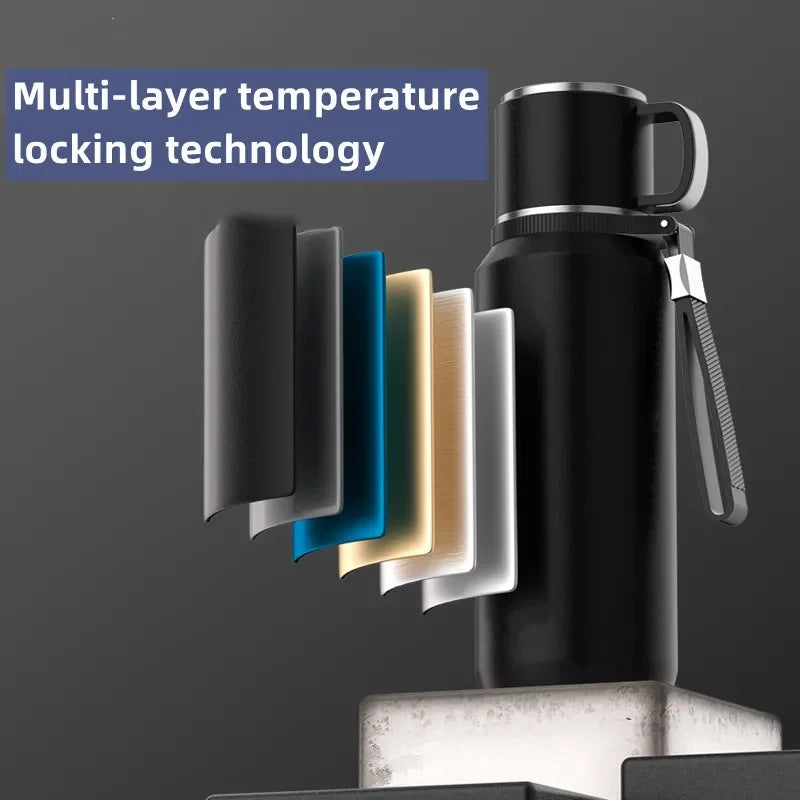 Action thermosfles met vrolijk design – Betaalbaar en functioneel