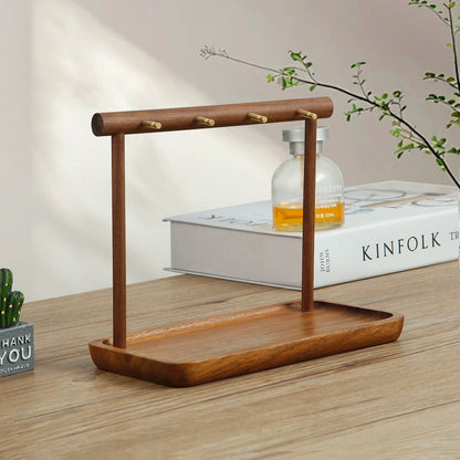 Sieradenhouder in messing kleur – Warm en luxe