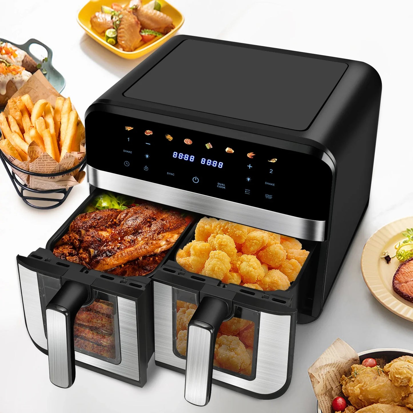 Blokker airfryer met instelbare tijd – Altijd op tijd klaar