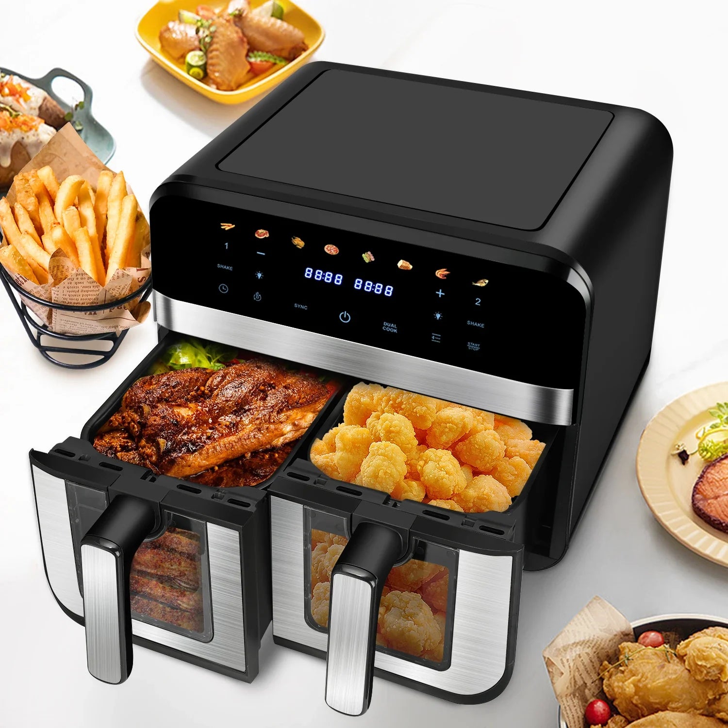 Blokker airfryer met instelbare tijd – Altijd op tijd klaar